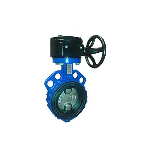 شیر پروانه ویفری گیربکس دار دریچه استیل PN16 وگ ایران