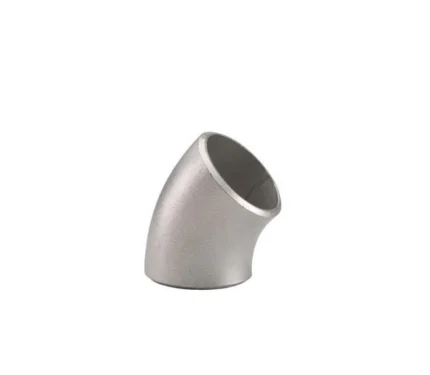 زانو 45 درجه دنده ای درزدار گالوانیزه چینی